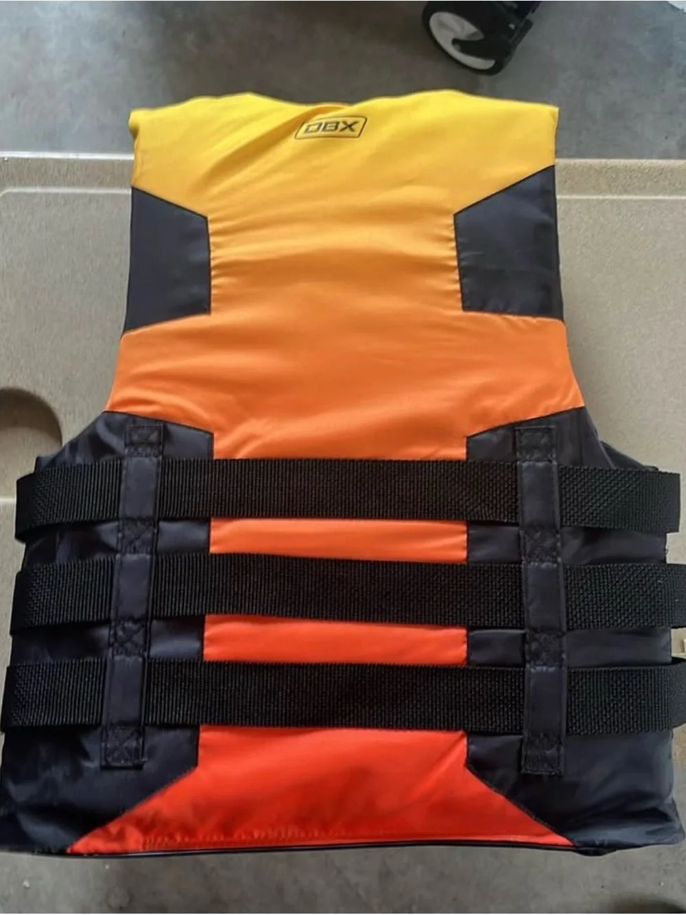 DBX Orange & Yellow Life Vest (XS)